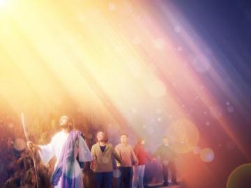 I Only Follow Jesus Boy Crying Background