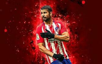 Wallpaper Diego Costa 4k Abstract Art Football