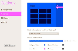 You Can Change Color Of Background Tiles Accent And Text
