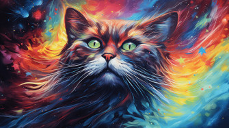Cat Art Wallpaper
