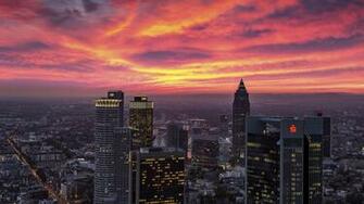 Sunset In Frankfurt Visboo