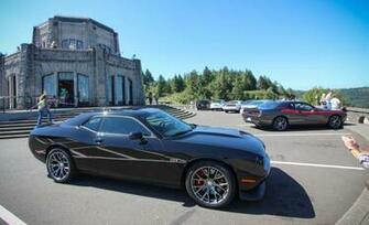 Dodge Challenger Black Wallpaper