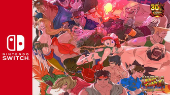Nintendo Switch X Ultra Street Fighter Wallpaper By