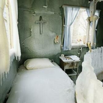 The Ice Age Came Early For This Winter Cabin Messy Nessy Chic