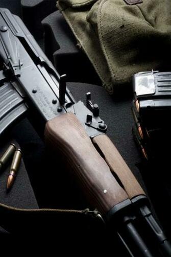 Ak Rifle iPhone Wallpaper