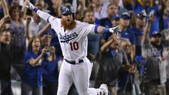 Years After Kirk Gibson Justin Turner Hits Walk Off Hr For