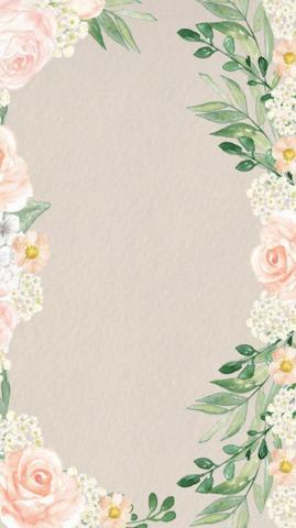 Simple Small Fresh Wedding Invitations H5 Background