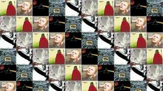 Wishbone Ash Argus David Bowie Hunky Dory Pink Wallpaper Tiled