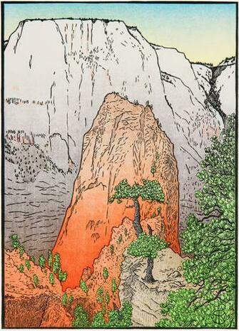Angels Landing Zion Nat L Park Tom Killion