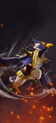 Hyrulewarriors Ac Revali Cat With Monocle