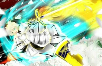 Saber Lily Wallpaper