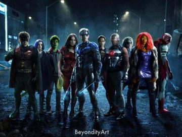 Titans Netflix Wallpaper Top Background