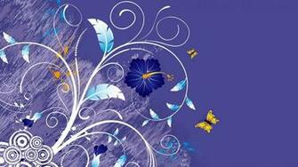 Flower Vector Art Image HD Wallpaper