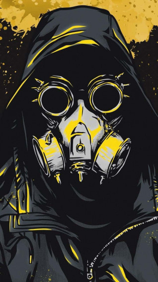 Anime Boy With Mask Wallpaper