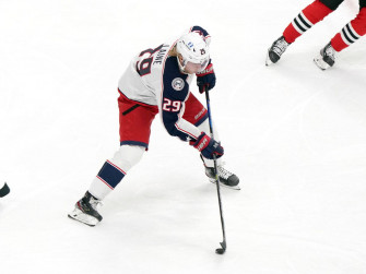 Patrik Laine Columbus Blue Jackets Top Player Wallpaper