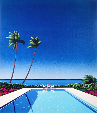 Watermelon Pool By Hiroshi Nagai R Verticalwallpaper
