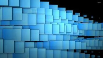 Blue Tiles Wallpaper 3d