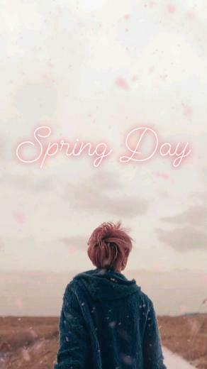 Bts Jimin Spring Day Background Wallpaper With Image