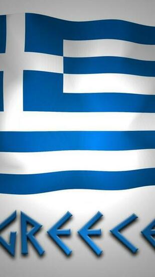 Light Blue Flags Greece Greek Flag Wallpaper