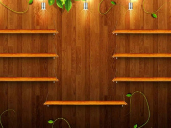 Wood Shelf Wallpaper Shelves Bookshelf