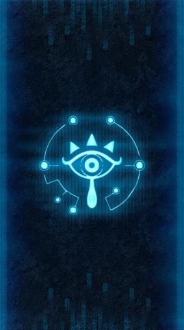 4k Botw Sheikah Slate Vertical By Si7vervvolf
