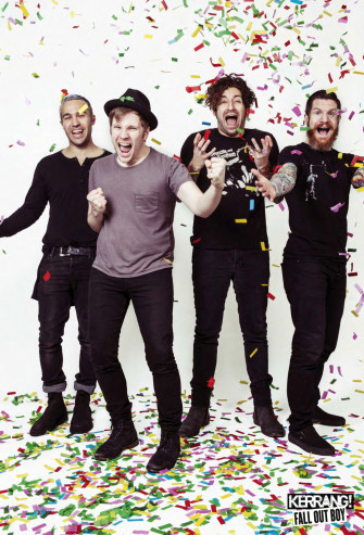Fall Out Boy Poster From Today S Kerrang Magazine Wallpaper