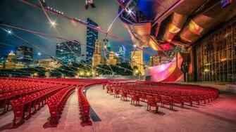 Millennium Park Jay Pritzker Pavilion Chicago Illinois