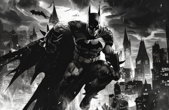 Black And White Batman Wallpaper