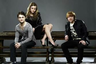 Daniel Radcliffe Emma Watson And Rupert Grint 4k HD Desktop