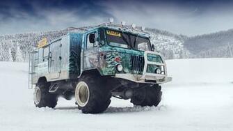Wallpaper Gaz Off Road Tuning Airbrush