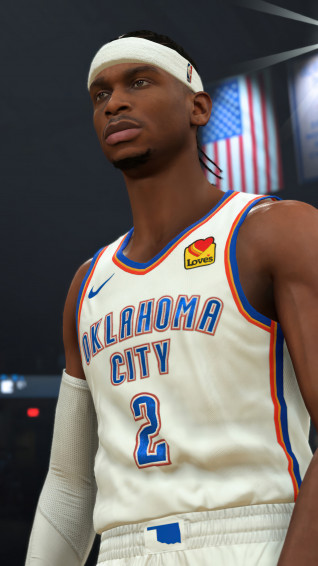 Nba 2k24 Shai Gilgeous Alexander 4k Wallpaper iPhone HD Phone 1161m
