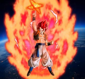Gogeta Super Saiyan God By Mohasetif