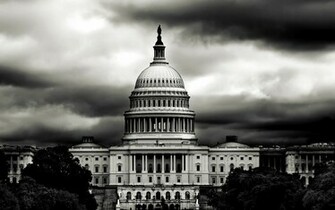White House Black Photography Desktop Wallpaper