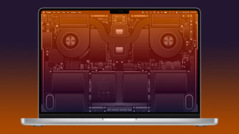 M2 Macbook Pro Schematic Wallpaper