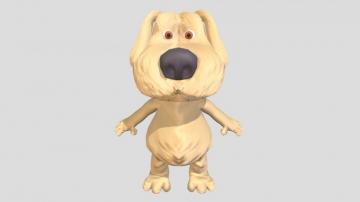 Placeholder Textures Unrigged Talking Ben 3d Model
