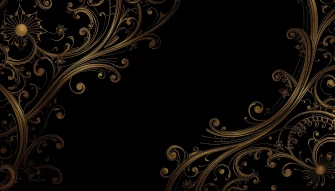Beautiful Black Background Wallpaper