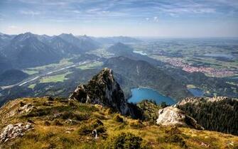 Mountain Hight Scene Wallpaper