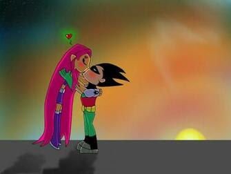 Sunsets Ttg Robin And Starfire By Dreamsofraven