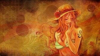 Nami One Piece Anime Girl HD Wallpaper 1080p Original Full