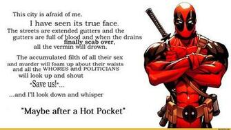Deadpool Funny Which Comic Book Hero Villain Do You Like The Most