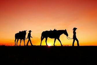 Cowgirls And Horse Sunset Wallpaper At Wallpaperbro