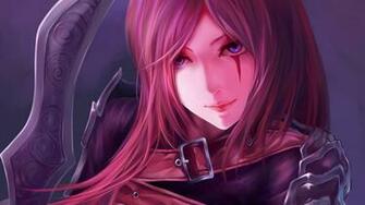 Katarina Lol 3k Wallpaper HD