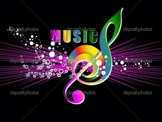 Colorful Music Notes Wallpaper HD In Imageci