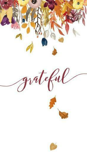 Grateful Thanksgiving Decoration In Fall Wallpaper