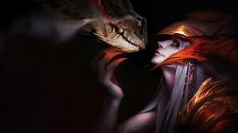 High Resolution Shyvana League Of Legends Full HD