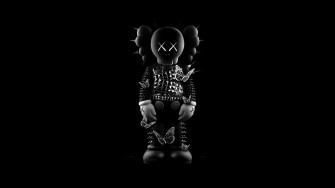 Kaws Black Air Jordan Wallpaper HD Artist 4k