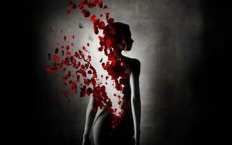Image HD Wallpaper Black Whitered Beautiful Girl
