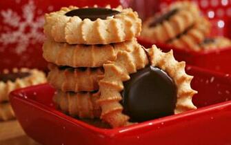 HD Chocolate Biscuits Wallpaper