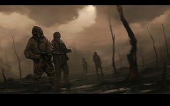 Futuristic Post Apocalyptic War Wallpaper Hq