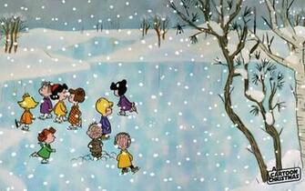 Charlie Brown Christmas Tree Wallpaper